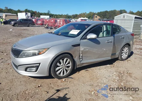 2015 Kia Optima Ex from USA, damaged, VIN 5XXGN4A76FG360626